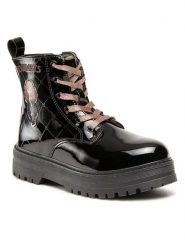 Harry Potter Trapery CM-AW22-019WBHP Czarny. Czarne kozaki dziewczęce harry potter, bez wzorów, ze skóry, bez obcasa, bez zapięcia. Za 119.99 zł.