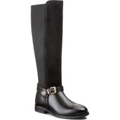 Oficerki GANT - Avery 11581686 Black G00. Czarne kozaki damskie Gant, z materiału. W wyprzedaży za 499.00 zł.