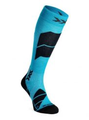 Skarpety narciarskie X-Socks Ski Perform Merino OTC. Niebieskie skarpetki damskie X Socks, bez wzorów, z materiału. Za 209.99 zł.