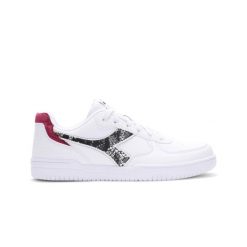Trampki damskie DIADORA RAPTOR LOW REPTILE WN. Białe trampki damskie Diadora, bez wzorów, bez zapięcia. Za 109.99 zł.