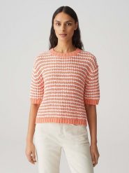 OPUS Sweter w kolorze pomarańczowym rozmiar: 34. Pomarańczowe swetry klasyczne damskie Opus, bez kołnierzyka. Za 143.99 zł.