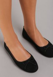 Czarne Balerinki Sthugnaela. Czarne balerinki damskie Renee, bez wzorów. Za 44.99 zł.