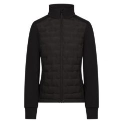 Trespass Redwillow - Damska aktywna kurtka hybrydowa czarna. Czarne kurtki damskie Trespass, bez wzorów, z puchu, bez kaptura. Za 336.99 zł.