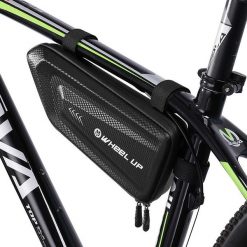 Torba rowerowa trójkątna pod ramę Wheel Up HardShell. Czarne torebki klasyczne damskie WHEEL UP, z hardshellu, bez dodatków. Za 69.99 zł.