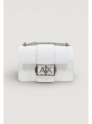 Armani Exchange Torebka XW000071 AF12039 U0011 Biały. Białe torebki wieczorowe damskie Armani Exchange, bez wzorów, ze skóry, bez dodatków. Za 629.99 zł.