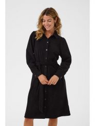 Kaffe Sukienka w kolorze czarnym rozmiar: 42. Czarne sukienki damskie Kaffe, bez wzorów, z tkaniny, bez ramiączek. Za 152.99 zł.