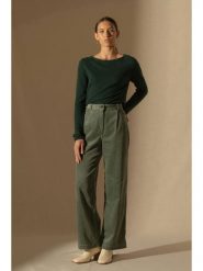 Perfect Cashmere Kaszmirowy sweter w kolorze ciemnozielonym rozmiar: L. Zielone swetry klasyczne damskie Perfect Cashmere, l, z kaszmiru, bez kołnierzyka. Za 347.99 zł.