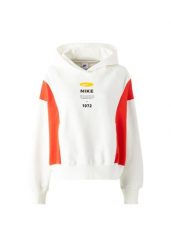Bluza z kapturem Nike Sportswear IH8516-133 white. Białe bluzy damskie Nike, l, bez wzorów, z materiału, z kapturem. Za 454.95 zł.