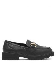 JENNY Mokasyny WYL3647-5 Czarny. Czarne mokasyny damskie Jenny, z materiału, bez obcasa. Za 159.99 zł.