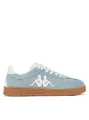 Kappa Sneakersy FC-24880H Niebieski. Niebieskie obuwie sportowe damskie Kappa, z nubiku, bez zapięcia. Za 199.99 zł.