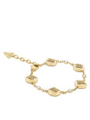 Guess Bransoletka JUBB06 466JW Złoty. Żółte bransoletki damskie Guess, ze stali. Za 499.99 zł.