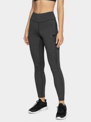 4F Legginsy treningowe szybkoschnące damskie XXS. Czarne legginsy damskie 4F, xxs, bez wzorów, z dzianiny. W wyprzedaży za 69.99 zł.