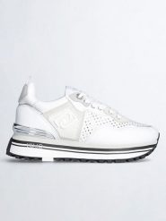 Liu Jo Skórzane sneakersy w kolorze białym rozmiar: 39. Białe obuwie sportowe damskie Liu Jo, bez zapięcia. Za 483.17 zł.