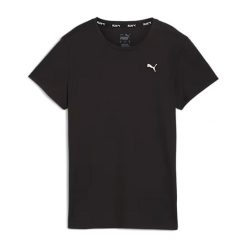 Koszulka damska PUMA Run Favorites Forever Faster Graphic TEE. Czarne koszulki damskie Puma, xs, bez wzorów, bez kołnierzyka, bez ramiączek. Za 99.99 zł.