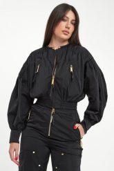 Kurtka damska bomber ELISABETTA FRANCHI. Kurtki damskie Elisabetta Franchi, bez wzorów, bez kaptura. Za 2,939.00 zł.