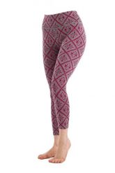 Venus - Legginsy termoaktywne (100% Merino / 230g/m²). Czerwone legginsy damskie WOOLONA, l, bez wzorów, z dzianiny. Za 351.00 zł.