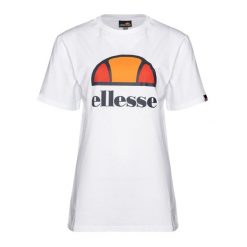 Koszulka damska Ellesse Arieth. Białe bluzki damskie Ellesse, s, bez wzorów, bez kołnierzyka, bez ramiączek. Za 75.99 zł.
