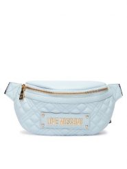 LOVE MOSCHINO Nerka JC4003PP1OLA0701 Błękitny. Niebieskie nerki i saszetki damskie Love Moschino, ze skóry, bez dodatków. Za 679.99 zł.