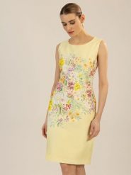 APART Sukienka w kolorze żółtym rozmiar: 34. Żółte sukienki damskie Apart, bez wzorów, bez ramiączek. Za 238.84 zł.