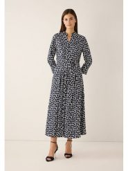 More & More Sukienka w kolorze granatowo-białym rozmiar: 32. Niebieskie sukienki damskie More & More, bez wzorów, z tkaniny, bez ramiączek. Za 347.99 zł.