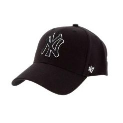 Czapka Z Daszkiem MVP New York Yankees. Fioletowe czapki z daszkiem damskie 47 Brand, bez wzorów, z bawełny. Za 109.99 zł.