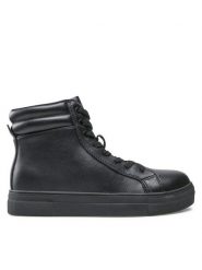 Jenny Fairy Sneakersy WS2158-09 Czarny. Czarne obuwie sportowe damskie Jenny Fairy, ze skóry, bez zapięcia. Za 79.99 zł.