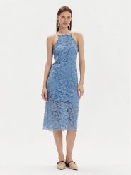 YAS Sukienka codzienna Milda 26032368 Niebieski Regular Fit. Niebieskie sukienki damskie YAS, bez wzorów, z bawełny, bez ramiączek. Za 169.99 zł.