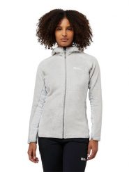 Jack Wolfskin Kurtka polarowa "Rotwand" w kolorze szarym rozmiar: XL. Szare kurtki damskie Jack Wolfskin, xl, z polaru, bez kołnierzyka. Za 193.24 zł.
