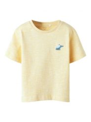 NAME IT T-Shirt Fredery 13238143 Żółty Regular Fit. Żółte t-shirty i koszulki chłopięce Name it, bez wzorów, z bawełny, bez kołnierzyka, bez ramiączek. Za 39.99 zł.