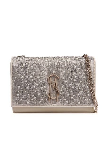 Steve Madden Torebka Bramonem 13002295 Złoty. Żółte torebki wieczorowe damskie Steve Madden, bez wzorów, ze skóry, bez dodatków. Za 639.99 zł.