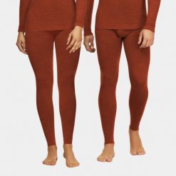 Spodnie legginsy termoaktywne unisex Alpinus Merino Aoraki. Brązowe legginsy damskie Alpinus, l, bez wzorów. Za 199.00 zł.