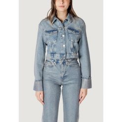 Kurtka Kobieta ONLY Onlhollywood Crystal Jacket Red Dnm Cro. Niebieskie kurtki damskie Only, bez wzorów, z bawełny, bez kaptura. W wyprzedaży za 320.50 zł.