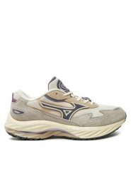 Mizuno Sneakersy Wave Rider 15 D1GA3309 Beżowy. Brązowe obuwie sportowe damskie Mizuno, z materiału, bez zapięcia. Za 519.99 zł.