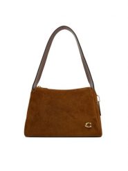 Coach Torebka Lola SB2 CDD06 Miedziany. Brązowe torebki klasyczne damskie Coach, ze skóry, bez dodatków. Za 1,739.00 zł.