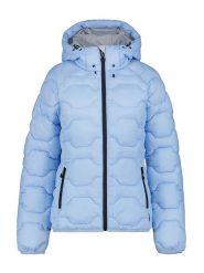 Icepeak Kurtka pikowana "Blackey" w kolorze błękitnym rozmiar: 34. Niebieskie kurtki damskie Icepeak, bez wzorów, bez kaptura. Za 215.21 zł.