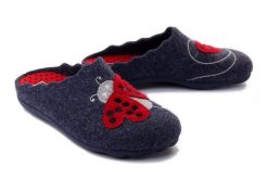 MANITU 320007-05 marine, kapcie damskie. Kapcie damskie Manitu. Za 224.90 zł.