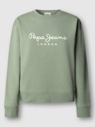 Pepe Jeans Bluza "Maty" w kolorze zielonym rozmiar: S. Zielone bluzy damskie Pepe Jeans, s, bez wzorów, z jeansu, bez kaptura. Za 152.99 zł.