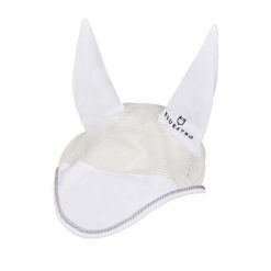Czapka z muchą dla koni Equestro Diamond. Czarne czapki damskie EQUESTRO, bez wzorów, z bawełny. Za 91.47 zł.