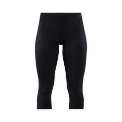 Szorty damskie Craft Essence Knickers. Czarne spodenki sportowe damskie Craft, bez wzorów, z dresówki, na fitness i siłownię. Za 428.45 zł.