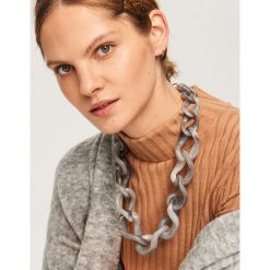 Naszyjnik - Szary. Szare naszyjniki damskie Reserved. Za 49.99 zł.