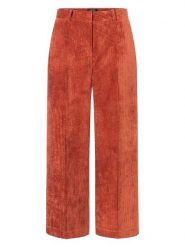 More & More Spodnie sztruksowe w kolorze jasnobrązowym rozmiar: 32. Brązowe spodnie materiałowe damskie More & More, bez wzorów, z materiału. Za 113.99 zł.