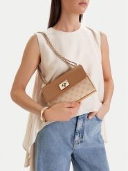 Nine West Torebka CEO-Nyxa-KY219 Beżowy. Brązowe torebki wieczorowe damskie Nine West, bez wzorów, z materiału, bez dodatków. Za 179.99 zł.