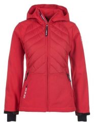 Peak Mountain Kurtka softshellowa "Apver" w kolorze czerwonym rozmiar: XL. Czerwone kurtki sportowe damskie Peak Mountain, xl, bez wzorów, bez kaptura. Za 260.99 zł.