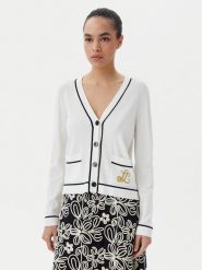 Luisa Spagnoli Kardigan Canaria 100003 Écru Regular Fit. Kardigany damskie Luisa Spagnoli, m, bez wzorów, z syntetyku. Za 839.99 zł.
