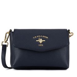 Torebka U.S. Polo Assn. Niebieskie listonoszki damskie U.S. Polo Assn., bez wzorów, bez dodatków. Za 219.99 zł.