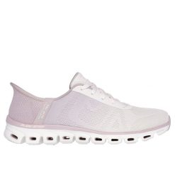 Tenisówki Skechers Glide-step Excite. Brązowe obuwie sportowe damskie Skechers, bez wzorów, bez zapięcia. W wyprzedaży za 313.50 zł.
