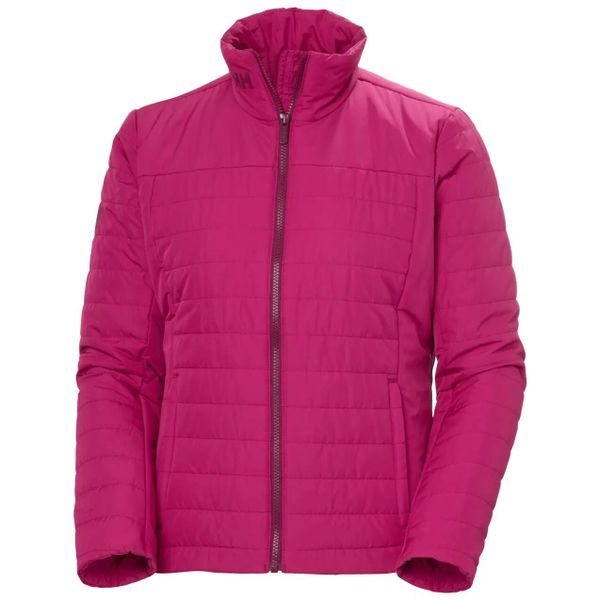 Damska kurtka ocieplana Helly Hansen Crew 2.0. Czerwone kurtki damskie Helly Hansen, l, bez wzorów, z poliesteru, bez kaptura. Za 779.00 zł.