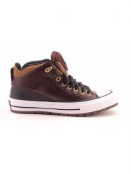 Converse Sneakersy "Street Boot" kolorze ciemnobrązowym rozmiar: 43. Brązowe obuwie sportowe damskie Converse, za kostkę, bez zapięcia. Za 130.81 zł.