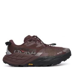 Buty do biegania Hoka. Czerwone obuwie sportowe treningowe HOKA, z gore-texu, do biegania, gore-tex. Za 899.99 zł.