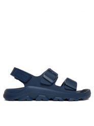 Birkenstock Sandały Mogami AS Kids 1026782 S Granatowy. Niebieskie sandały chłopięce Birkenstock, z tworzywa sztucznego, bez zapięcia. Za 199.99 zł.